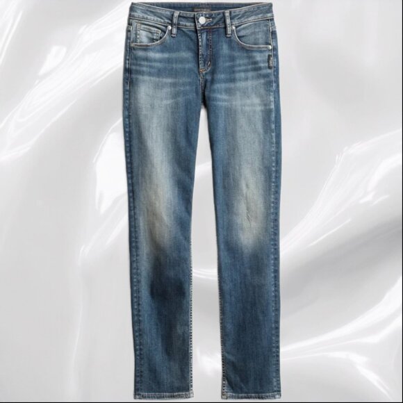 Silver Jeans Denim - Silver Brand Avery Straight Jeans - size 10/30